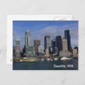 Seattle WA, Postcard Postkarte (Vorne/Hinten)