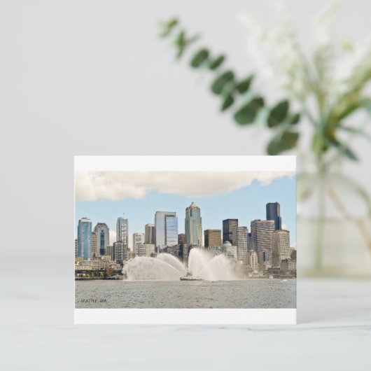 Seattle, WA Postkarte (Stehend Vorderseite)