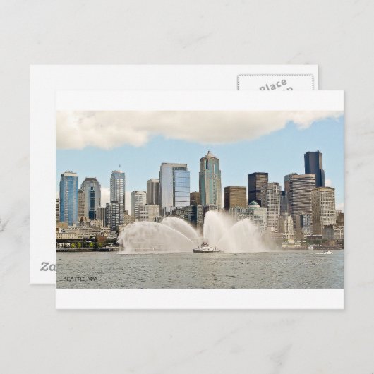 Seattle, WA Postkarte (Vorne/Hinten)