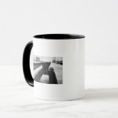 Seattle, WA - Schiffskanal Lake Washington Tasse (Vorderseite Links)