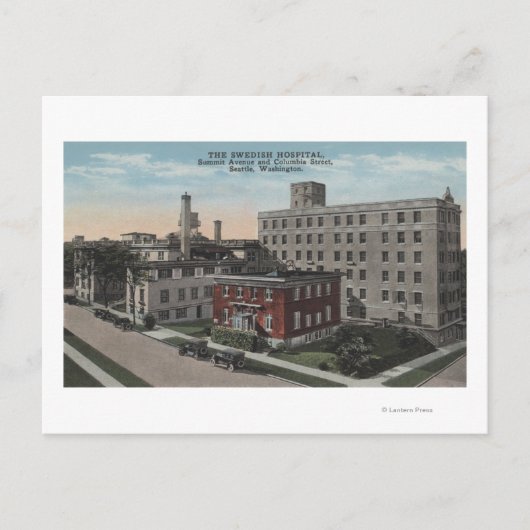 Seattle, WA - Schweden Postkarte (Vorderseite)