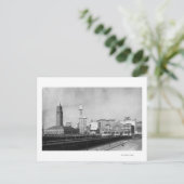 Seattle, WA - Seattle Railcenter und Smith Postkarte (Stehend Vorderseite)