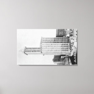 Seattle, WA - Smith Tower Gebäude Leinwanddruck