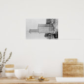 Seattle, WA - Smith Tower Gebäude Poster (Küche)