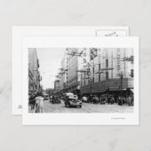 Seattle, WA Street Scene Downtown Foto Postkarte (Vorne/Hinten)