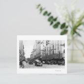 Seattle, WA Street Scene Downtown Foto Postkarte (Stehend Vorderseite)