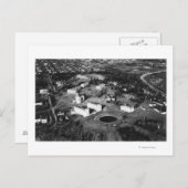 Seattle, WA University of WA Campus Aerial Postkarte (Vorne/Hinten)