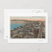 Seattle, WAAerial of Downtown Seattle & Bay Postkarte (Vorne/Hinten)