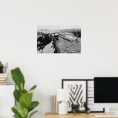 Seattle, WABallard sperrt Schiffskanal-Foto Poster (Heimbüro)