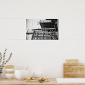 Seattle, WAIndian Totem Pole am Pioneer Platz Poster (Küche)