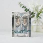 Seattle Walrus Postkarte (Stehend Vorderseite)