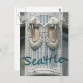Seattle Walrus Postkarte (Vorne/Hinten)