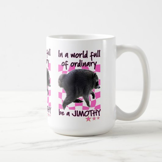 Seattle Waschbär Jimothy Kaffeetasse (Rechts)