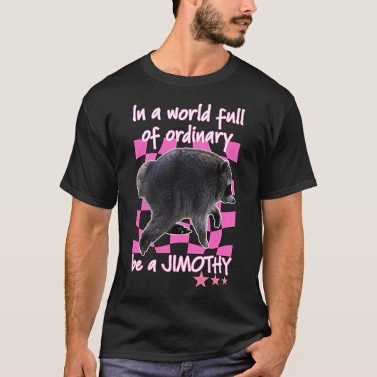 Seattle Waschbär Jimothy T-Shirt (Vorderseite)