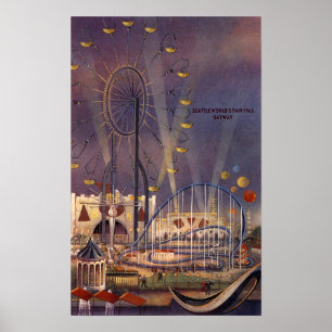Seattle, Washington1962 World's Fair Poster