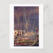 Seattle, Washington 1962 World's Fair Poster Postkarte (Vorderseite)