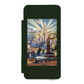 Seattle, Washington - Ansicht des Stadtzentrums Incipio iPhone Geldbeutel-Hülle (Folio Vorderseite)