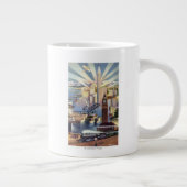 Seattle, Washington - Ansicht des Stadtzentrums Jumbo-Tasse (Rechts)