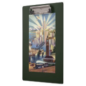 Seattle, Washington - Ansicht des Stadtzentrums Klemmbrett (Links)