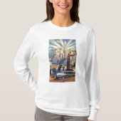 Seattle, Washington - Ansicht des Stadtzentrums T-Shirt (Vorderseite)