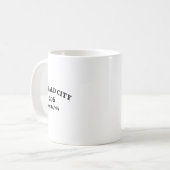 Seattle Washington Area Code 206 Emerald City  Kaffeetasse (Vorderseite Links)