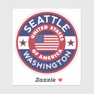 SEATTLE, Washington Aufkleber