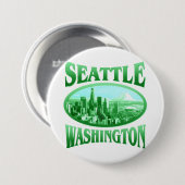 Seattle Washington Button (Vorne & Hinten)