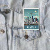 Seattle Washington Button (Insitu)
