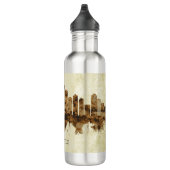 Seattle Washington Cityscape Edelstahlflasche (Rechts)