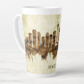 Seattle Washington Cityscape Milchtasse (Linke Ecke)