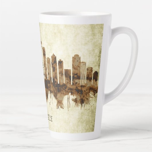 Seattle Washington Cityscape Milchtasse (Rechts)