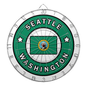 Seattle Washington Dartscheibe