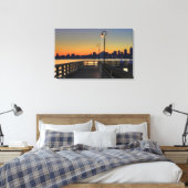 Seattle Washington Downtown Leinwanddruck (Insitu (Schlafzimmer))