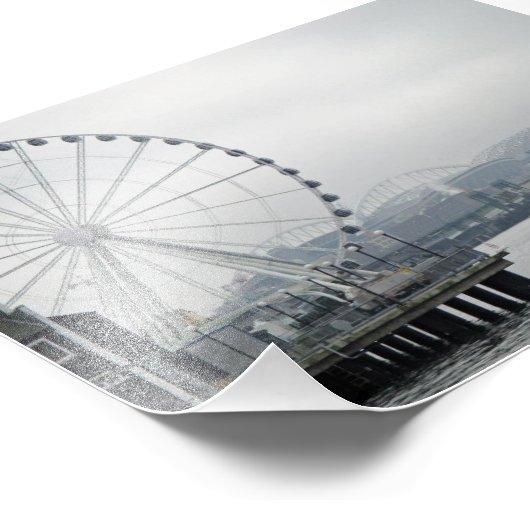 Seattle, Washington Fotodruck (Ecke)