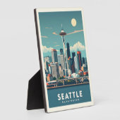 Seattle Washington Fotoplatte (Seite)
