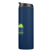 Seattle Washington Fun Skyline City Thermosbecher (Nach rechts gedreht)