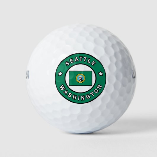 Seattle Washington Golfball (Vorderseite)