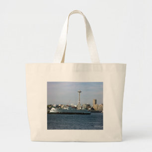 Seattle Washington Jumbo Stoffbeutel