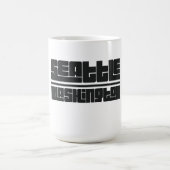 Seattle - Washington Kaffeetasse (Mittel)