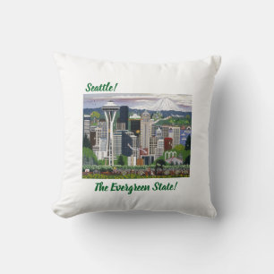 Seattle Washington Kissen