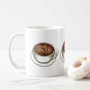 Seattle Washington Latte Shop Barista Kaffeetasse