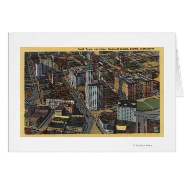 Seattle, Washington - Luftfahrt des Smiths (Vorderseite (Horizontal))
