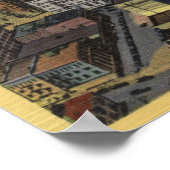 Seattle, Washington - Luftfahrt des Smiths Poster (Ecke)