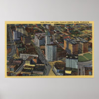 Seattle, Washington - Luftfahrt des Smiths