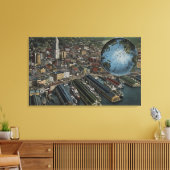Seattle, Washington - Luftschiff von Seattle Leinwanddruck (Insitu (Wohnzimmer))