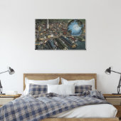 Seattle, Washington - Luftschiff von Seattle Leinwanddruck (Insitu (Schlafzimmer))