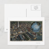 Seattle, Washington - Luftschiff von Seattle Postkarte (Vorne/Hinten)