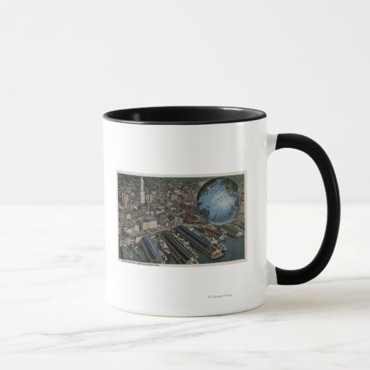 Seattle, Washington - Luftschiff von Seattle Tasse (Rechts)