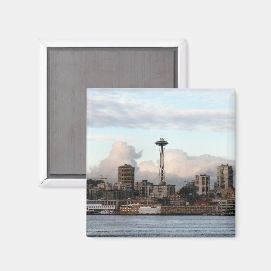 Seattle Washington Magnet (Vorderseite/Rückseite)