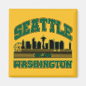 Seattle, Washington Magnet (Vorne)